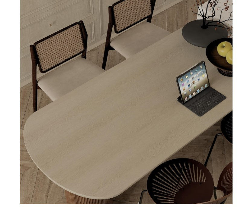 Pearl White Wood Grain Vinyl Wrap Self Adhesive Wallpaper 80x400cm Roll-327