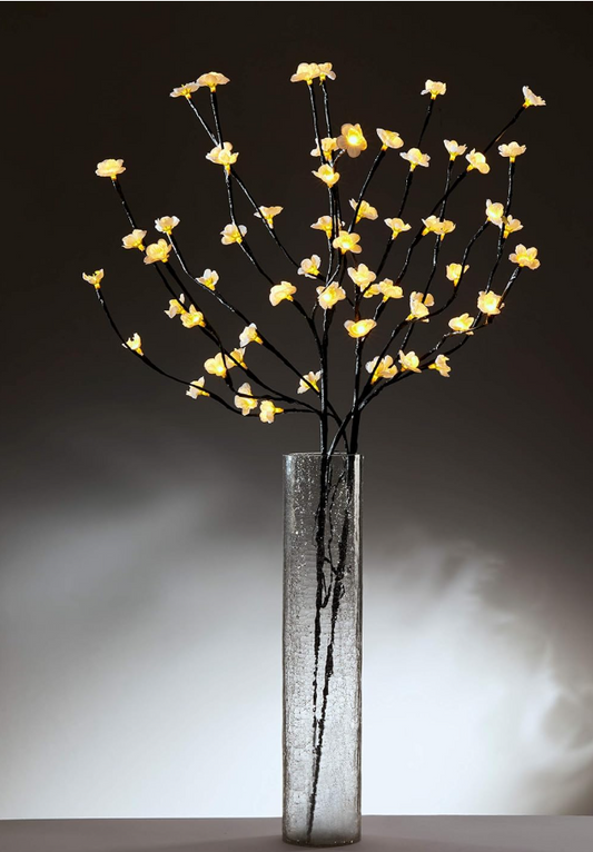Cherry Blossom Twig Branch Light, Warm LED Lights with Plug-in Power Adaptor -92