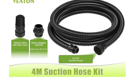 800W Garden Booster Pump Jet Pump 4m Hose Water Pressure System-306