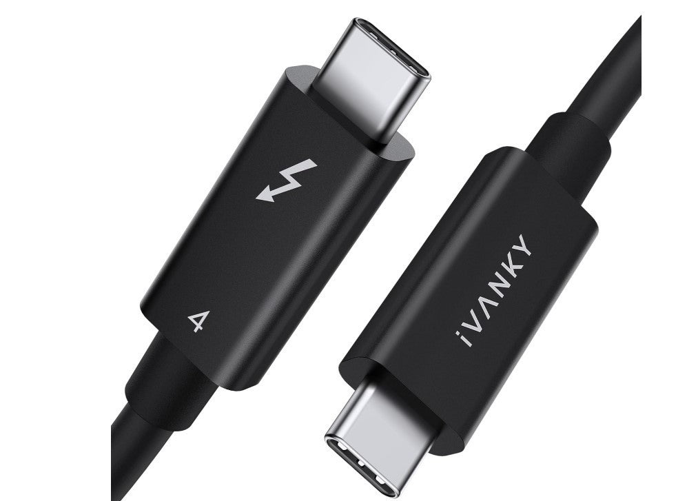 Ivanky Video Cable Thunderbolt 4, USB-C to USB-C 240W, Supports 8K Display-231