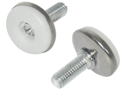 Fly Shop Screw On Type Furniture Glide Leveling Foot Adjuster 8x24x28mm 8pcs-334