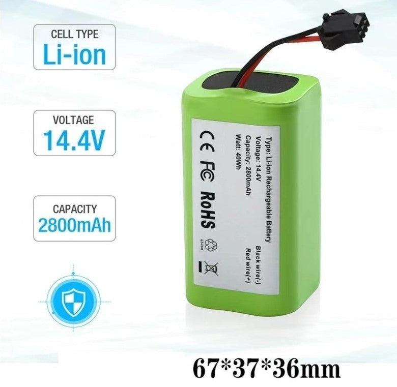 2800mAh Li-ion Replacement Battery Deebot N79 N79S Conga Vacuum High Capacity