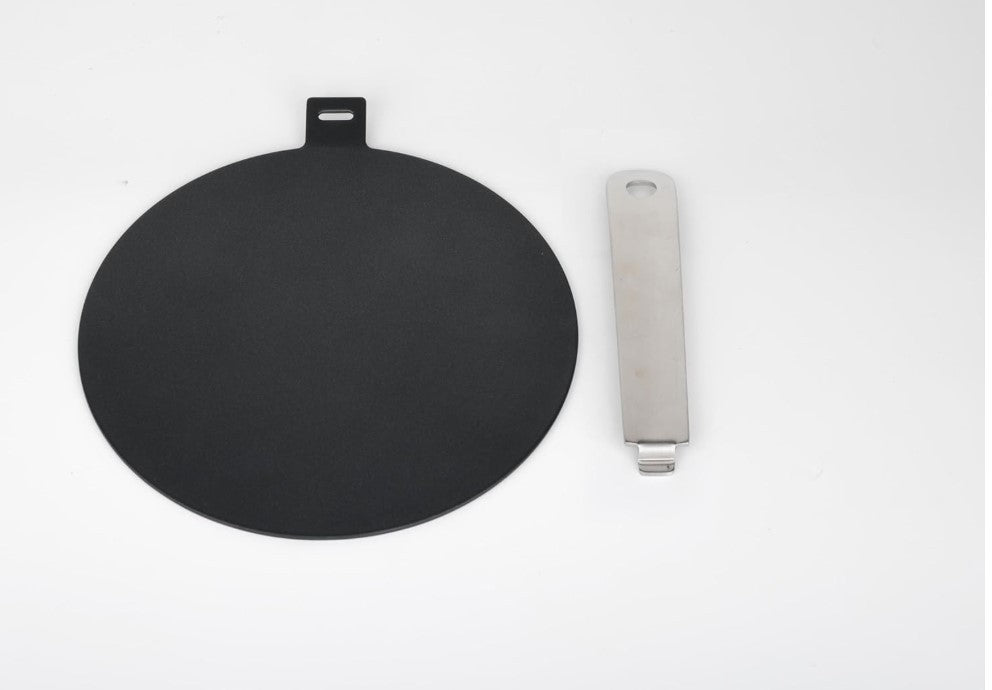 9.4inch Heat Diffuser Stainless Steel Induction Adapter Plate Removable Handle C