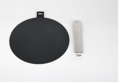9.4inch Heat Diffuser Stainless Steel Induction Adapter Plate Removable Handle C