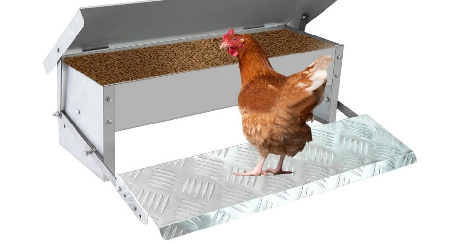 Rat Proof Treadle Chicken Feeder Without Waste Design Automatic Chicken-307