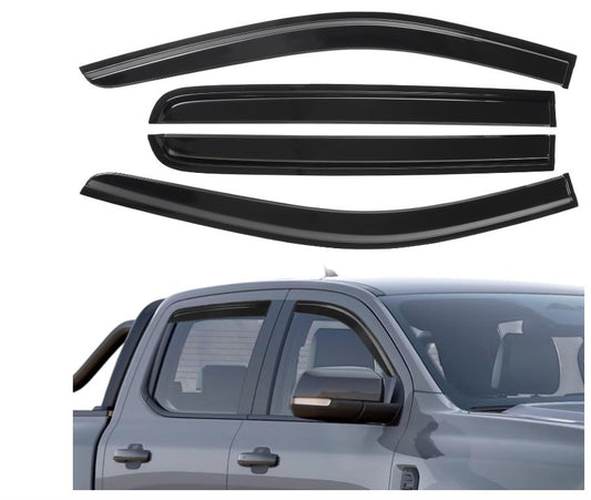 Ford Ranger Wind Deflectors 2023-2025 Window Visors 4pcs Black-292