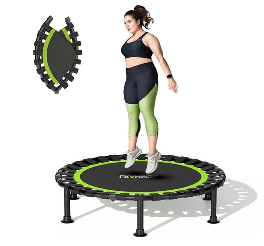 Foldable Mini Trampoline 40 inch Rebounder for Adults & Kids – 440lbs-311