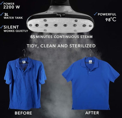 2200W Garment Steamer Clothes Steamer 45gmin Steam Fast Wrinkle Remover-134