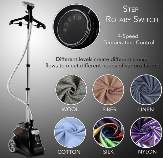 2200W Garment Steamer Clothes Steamer 45gmin Steam Fast Wrinkle Remover-134