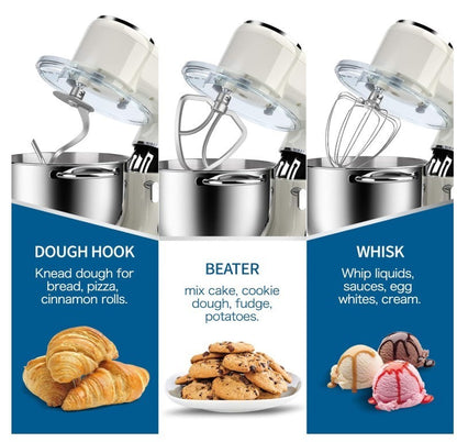 1500W Stand Mixer 8L Electric Food Mixer Dough Hook Whisk Beat Kitchen Help-131