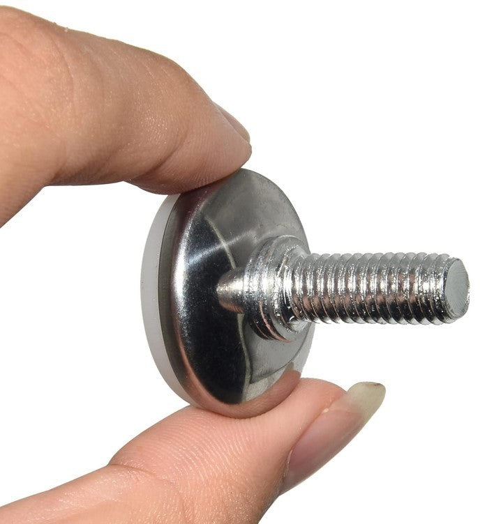 Fly Shop Screw On Type Furniture Glide Leveling Foot Adjuster 8x24x28mm 8pcs