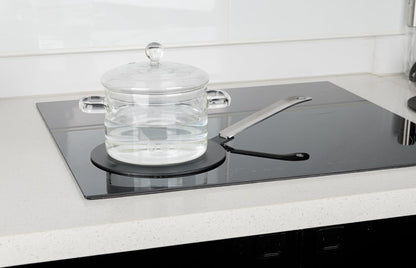9.4inch Heat Diffuser Stainless Steel Induction Adapter Plate Removable Handle C