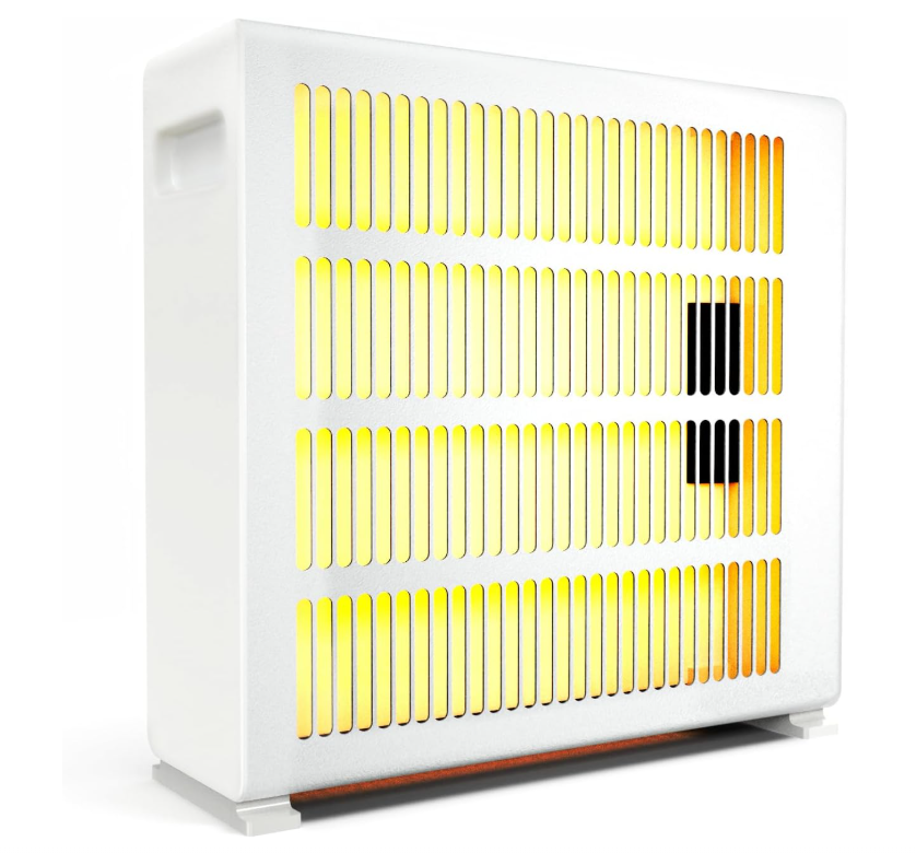 500W Infrared Panel Heater Low Energy Electric Wall Heater Quiet Home Office-78