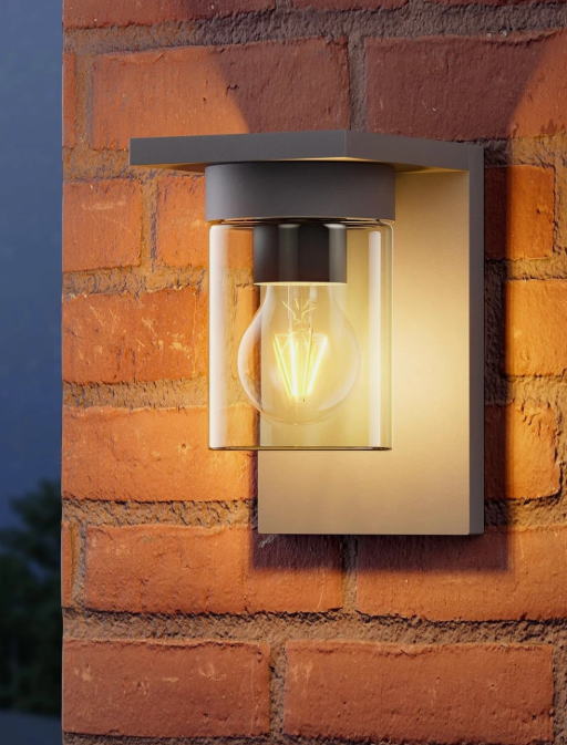 Outdoor Wall Light Lantern,Vintage Kerosene Style IP44 Waterproof E27 Lamp-224