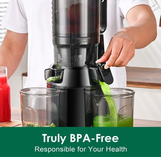 Cold Press Juicer 250W Slow Masticating 1.8L Wide Chute Whole Fruit-167