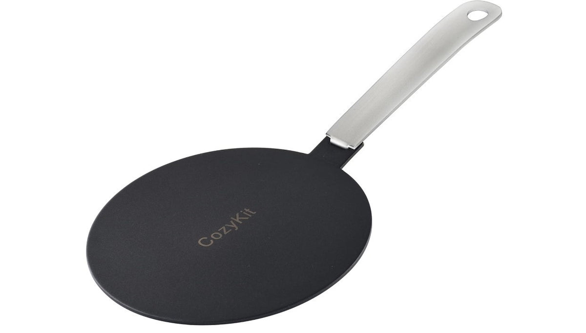 9.4inch Heat Diffuser Stainless Steel Induction Adapter Plate Removable Handle C