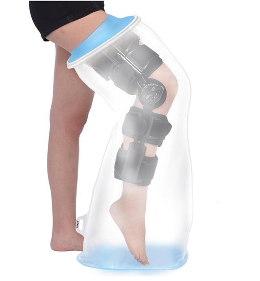 Waterproof Leg Cast Cover XL Adult Reusable Shower Protector Knee Brace-283